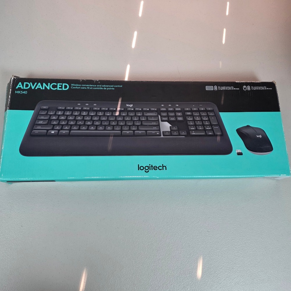 Logitech MK540 Wireless Keyboard and Mouse Combo Black Advanced 920-008671